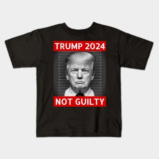 TRUMP NOT GUILTY. Kids T-Shirt